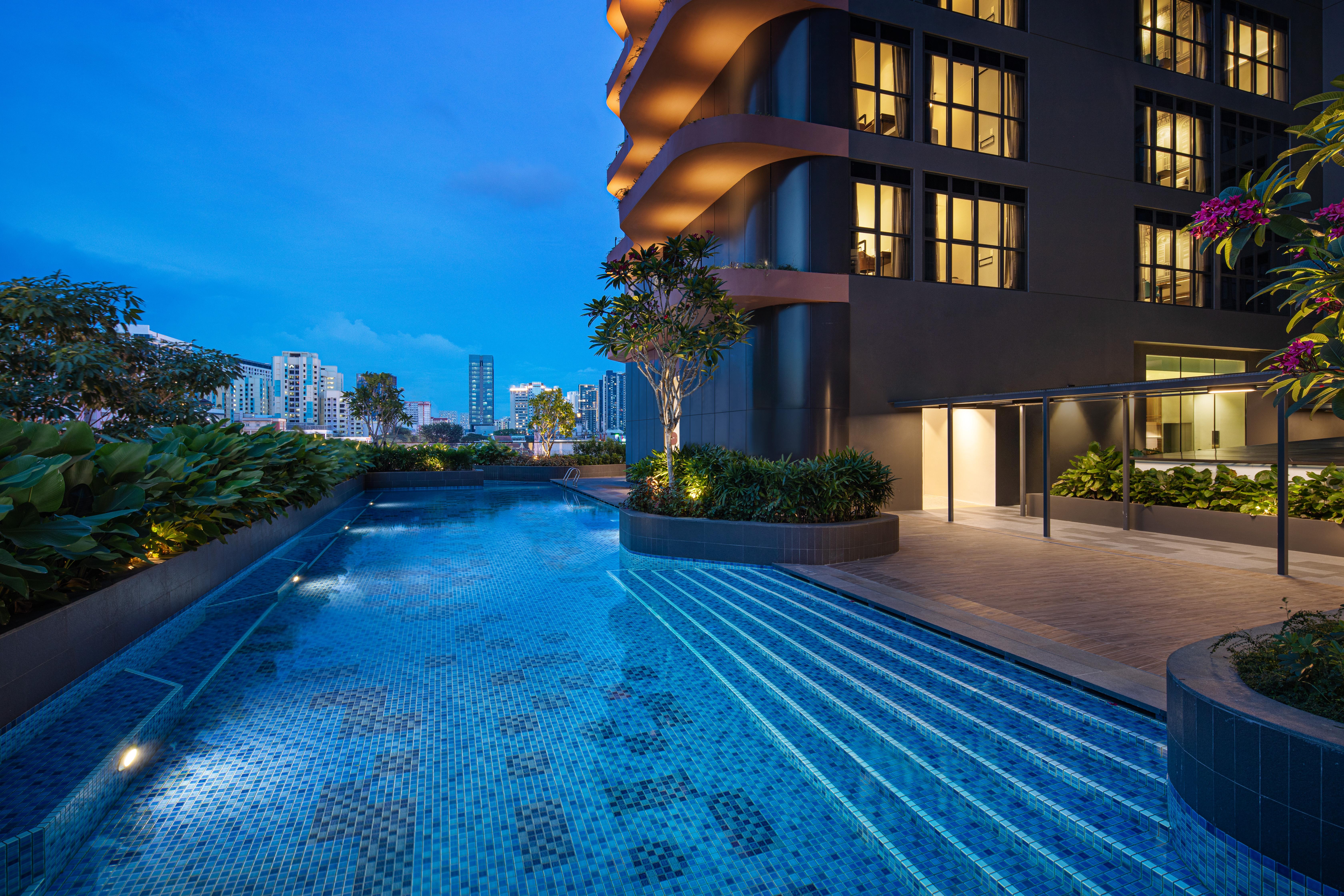 Citadines Rochor Aparthotel Singapore Exteriör bild